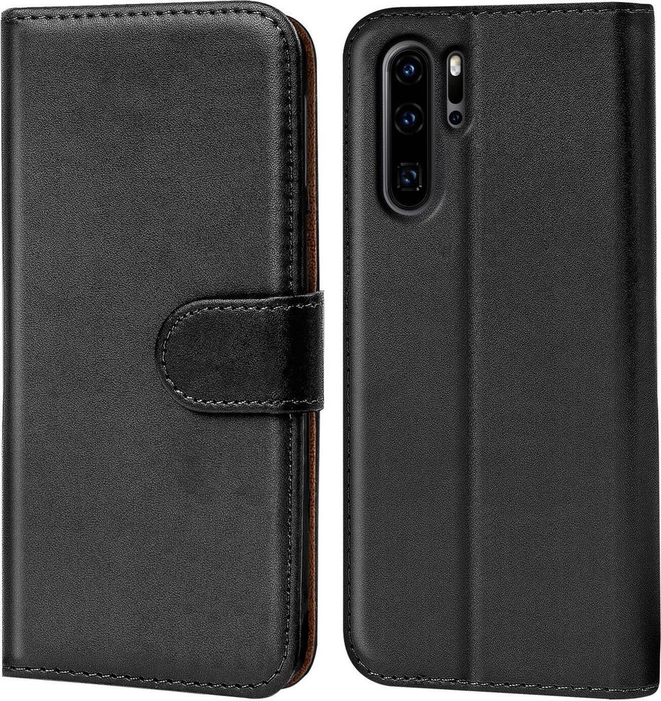 Book Case für Huawei P30 Pro Hülle Flip Cover Handy Tasche Produktbild 