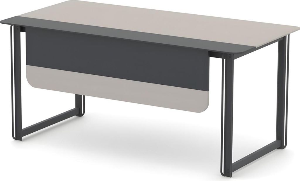 Arbeitszimmer Set Schreibtisch Büroschrank Kommode Couchtisch Antrazhit