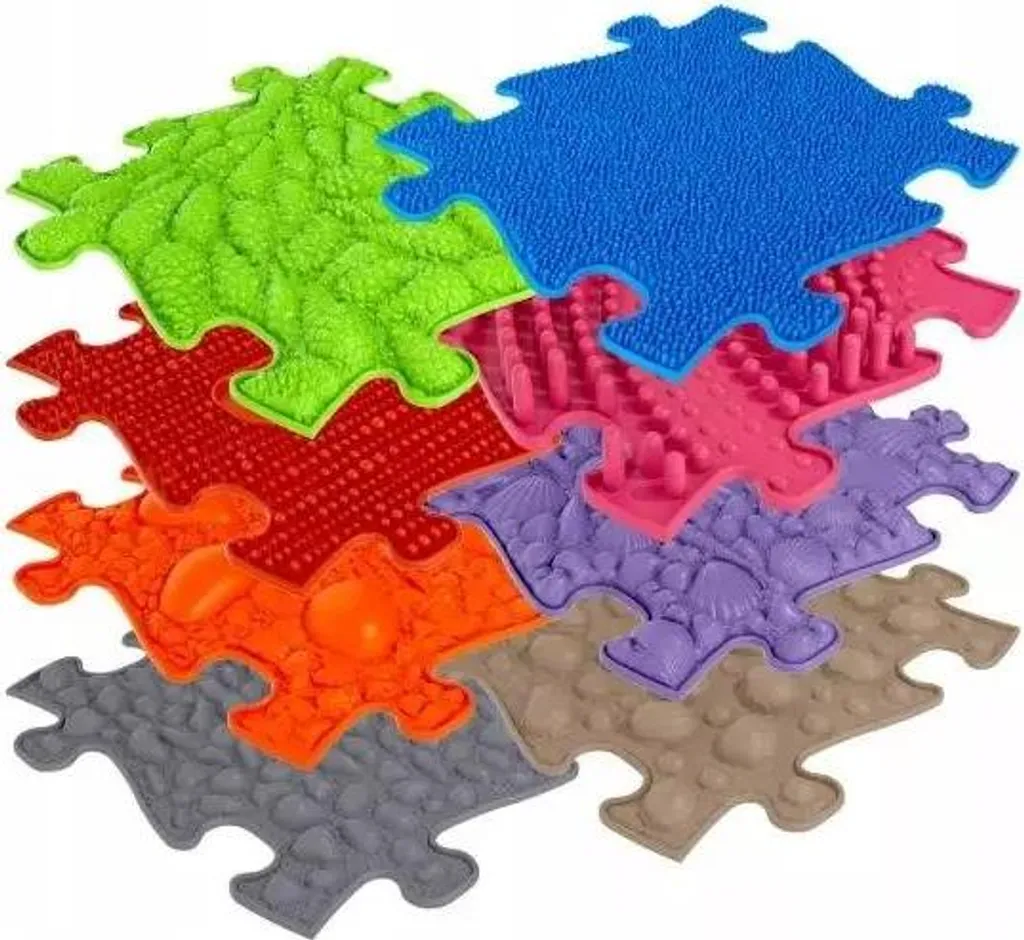 Tapis de sol sensoriel 8 éléments pour corriger la posture enfant