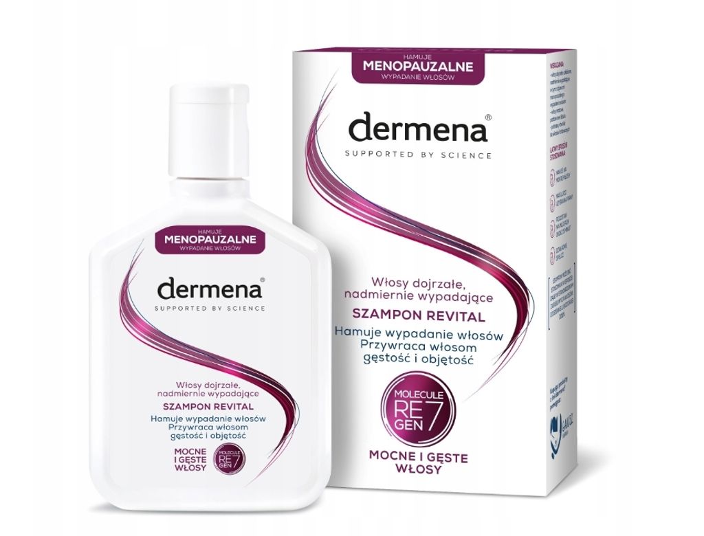 Dermena Professionelle Pflege Revitalisierendes Shampoo für Reifen Haar 200 ml