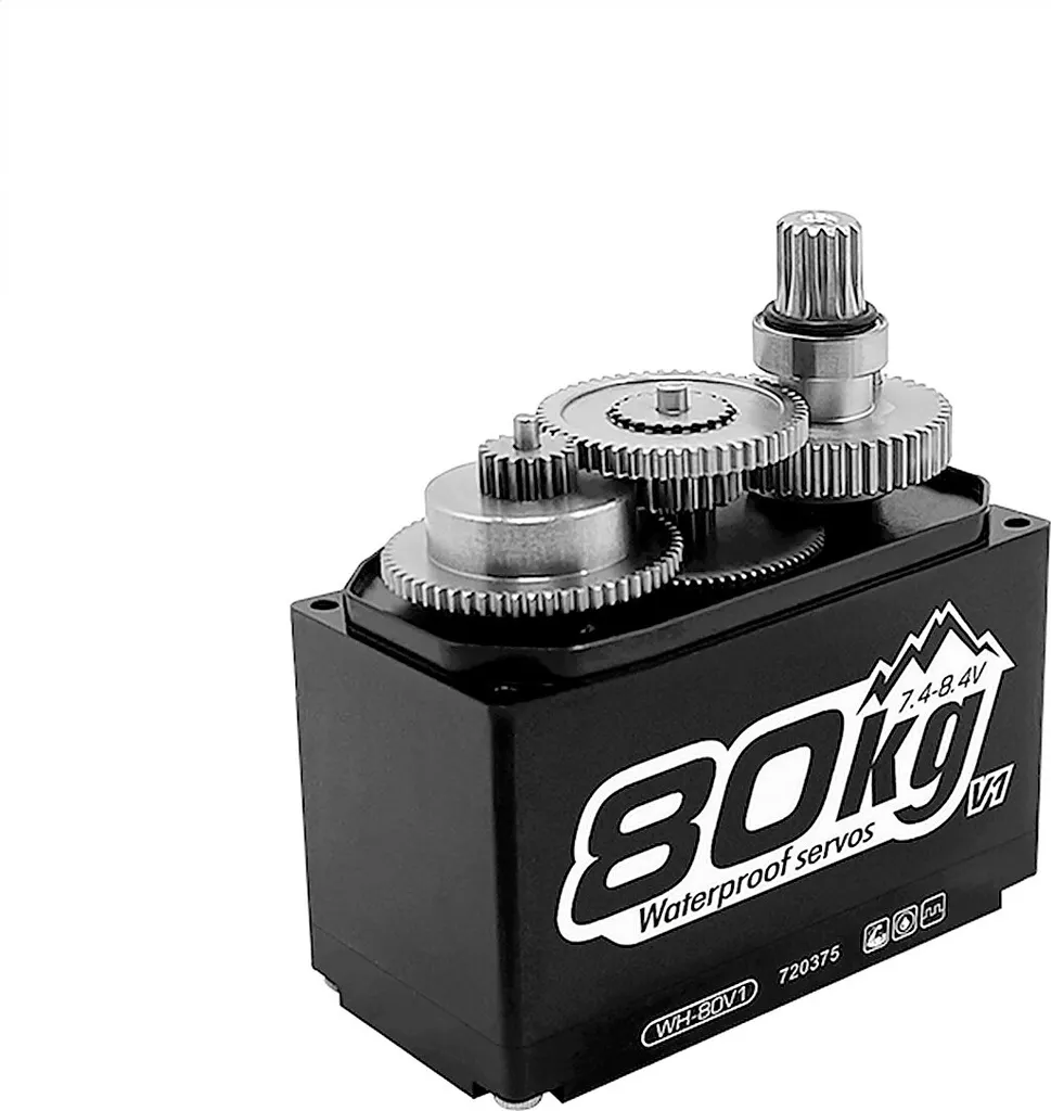 Servo de direction Power HD WH-80V1 grand couple 80KG étanche
