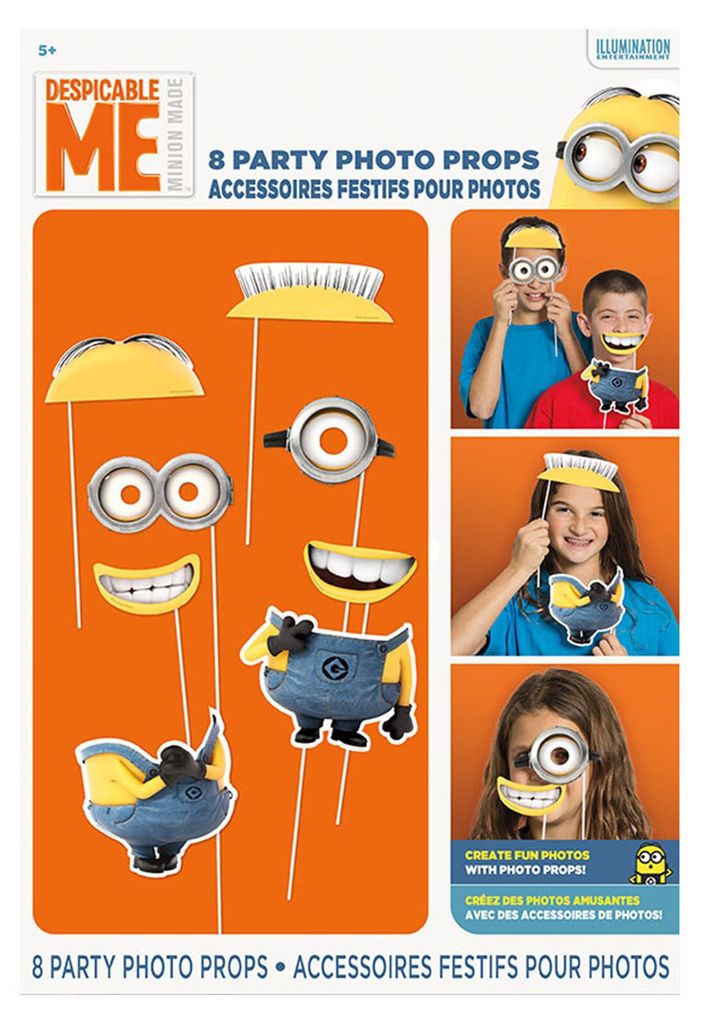 "Minions" Deko | Foto-Props 8-tlg. Produktbild 