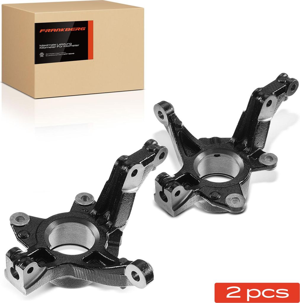 Frankberg 2x Achsschenkel Radaufhängung Vorne Links Rechts für Renault Clio IV Grandtour BH KH