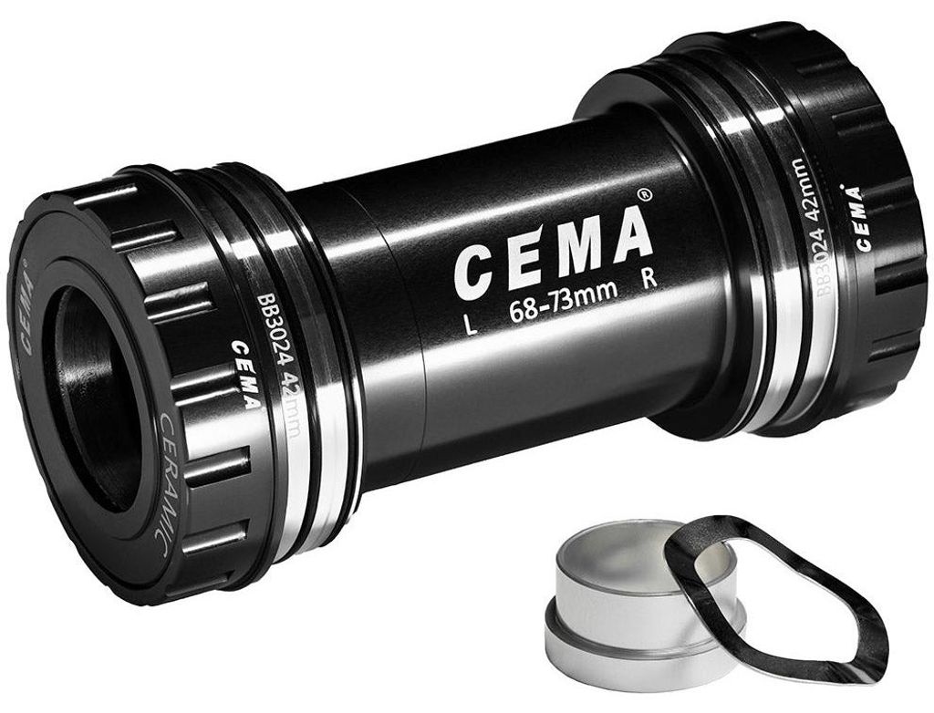 Cema Bracketas BB30 Interlock SRAM GXP-RVS-Zwart