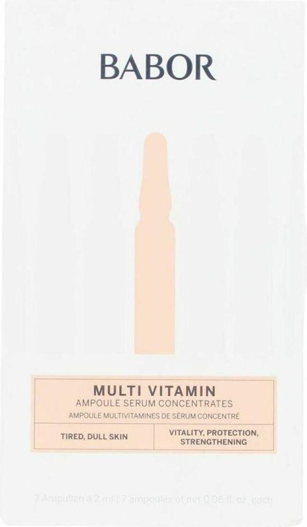 BABOR Ampoule Concentrates Multi Vitamin, Fahle Haut, 14 ml Produktbild 