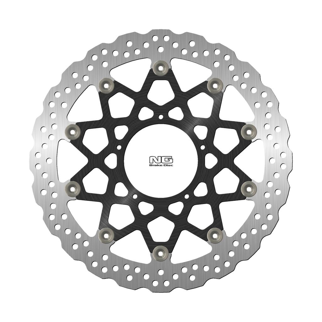 Ng Vordere Bremsscheibe Für Honda Cbr1000Rr '20-21 (330X93.5X5Mm) (5X6.5Mm) Wave Floating (Aluminium Center)