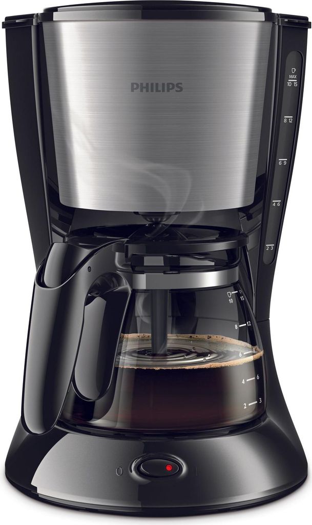 Philips Daily Coffee Machine, schwarz (HD7462/20)