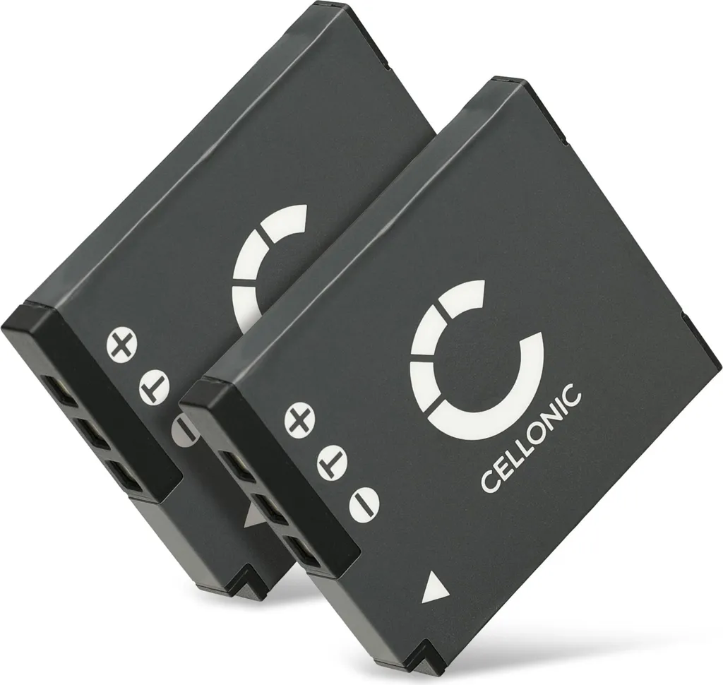 CELLONIC 2x Batteria NP-70S per Fuji Instax mini99 - Alta Qualità 600mAh