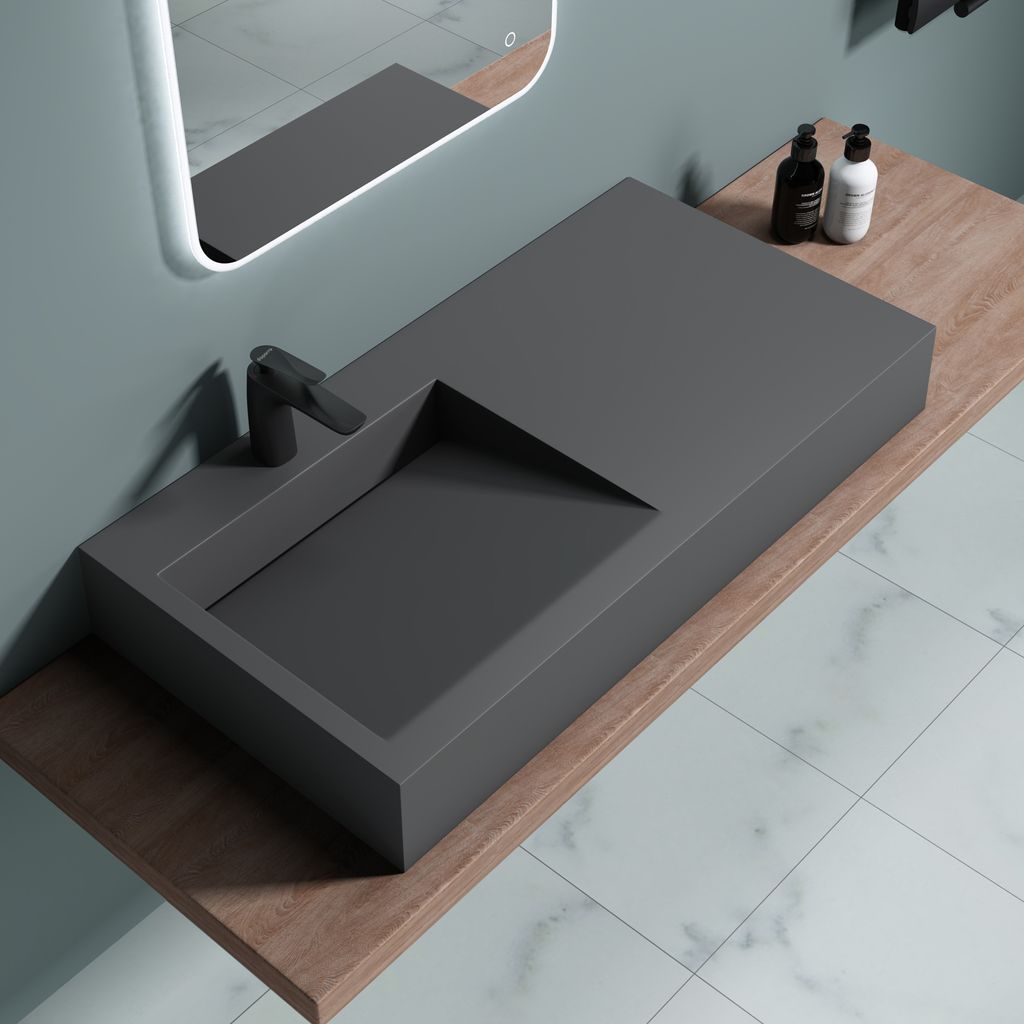 doporro Design Aufsatzwaschbecken Hängewaschbecken Produktbild 
