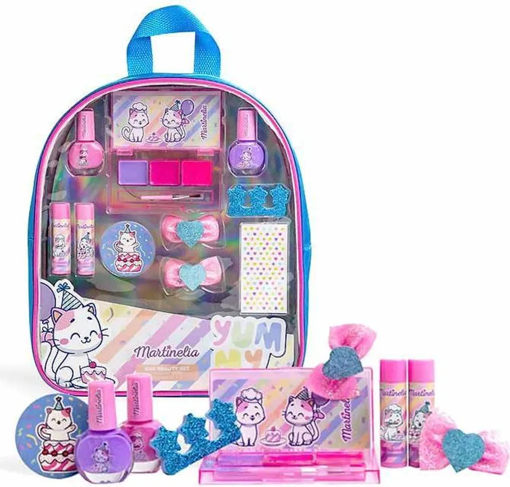 Set Maquillage Enfant Yummy Martinelia avec Vernis à Ongles Lavables