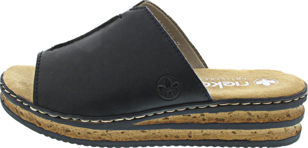 Rieker Damen Pantoletten Clogs Keilabsatz 629M9-00, Produktbild 