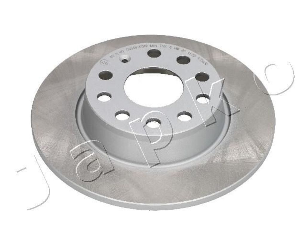 2x JAPKO 610901C Bremsscheibe Hinterachse