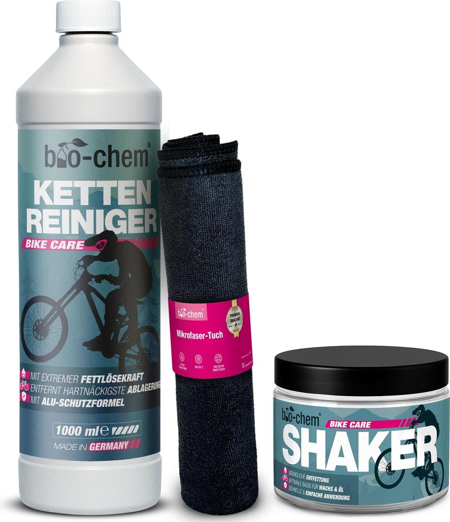 bio-chem PreWax Kettenreinigungs-Set – 1L Kettenreiniger + Produktbild 