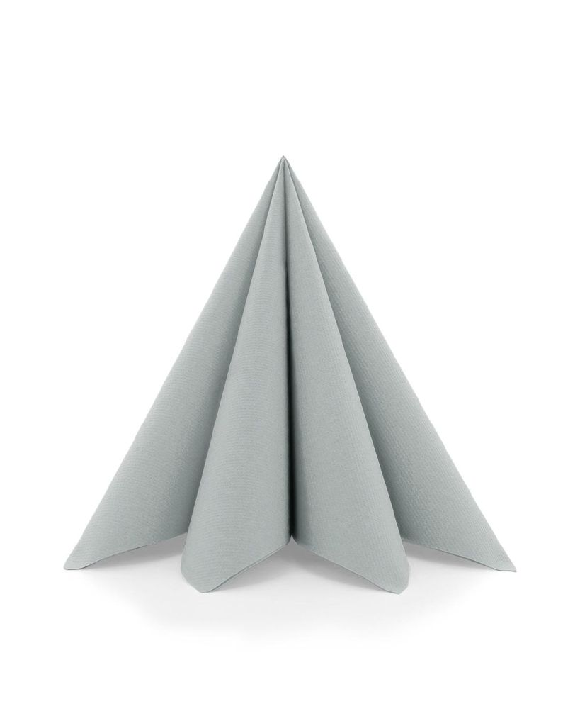 Sovie HOME Serviette Grau aus Linclass Airlaid 40 x 40 cm, 12 Stück