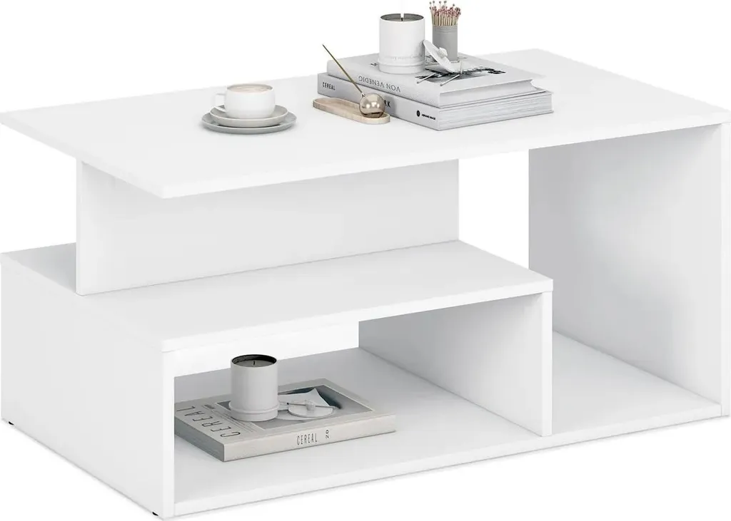 Banc IVA 90x51cm blanc idéal pour se chausser facilement dans l'entrée