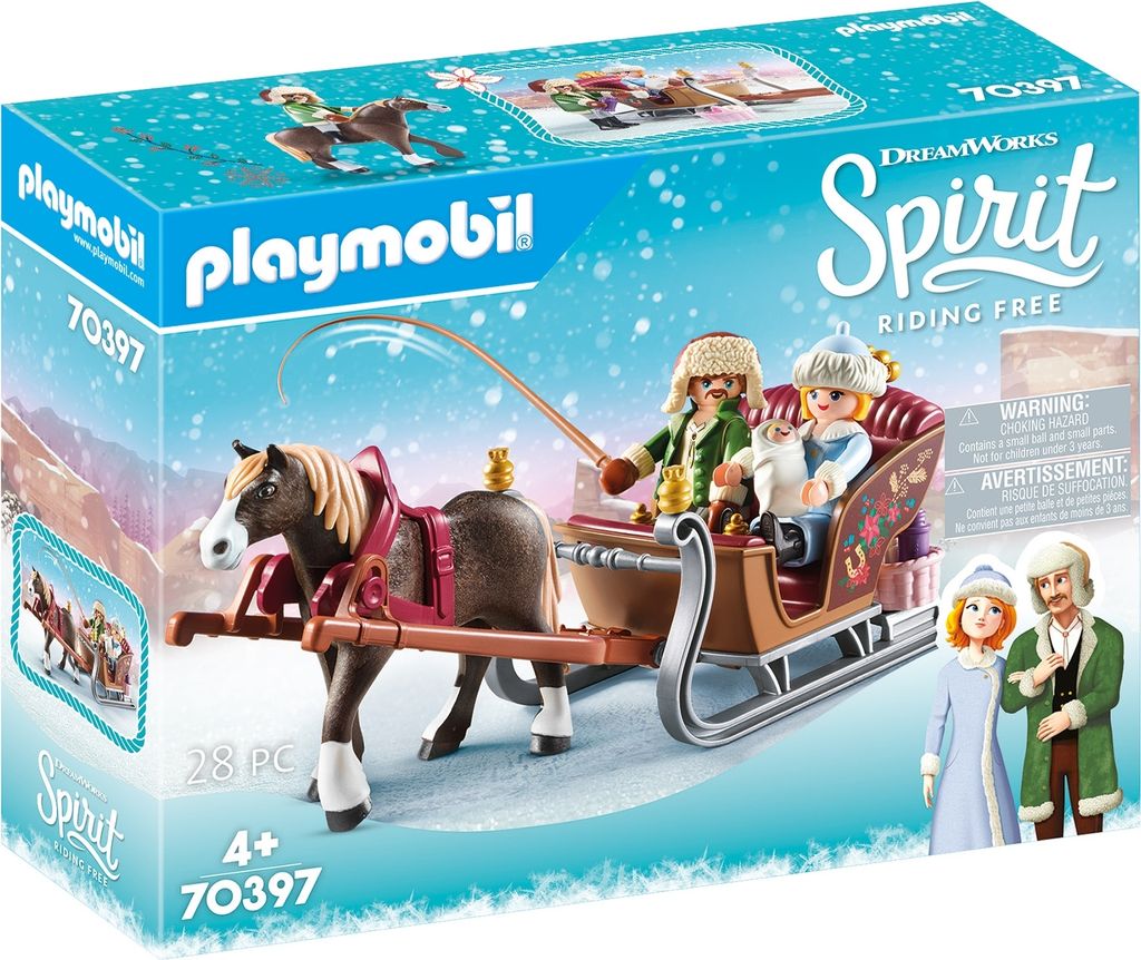 PLAYMOBIL® 70397 Winterliche Schlittenfahrt Produktbild 
