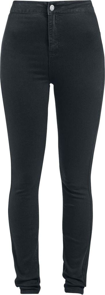 Noisy May Jeans Damen NMElla Super High Jeans schwarz M