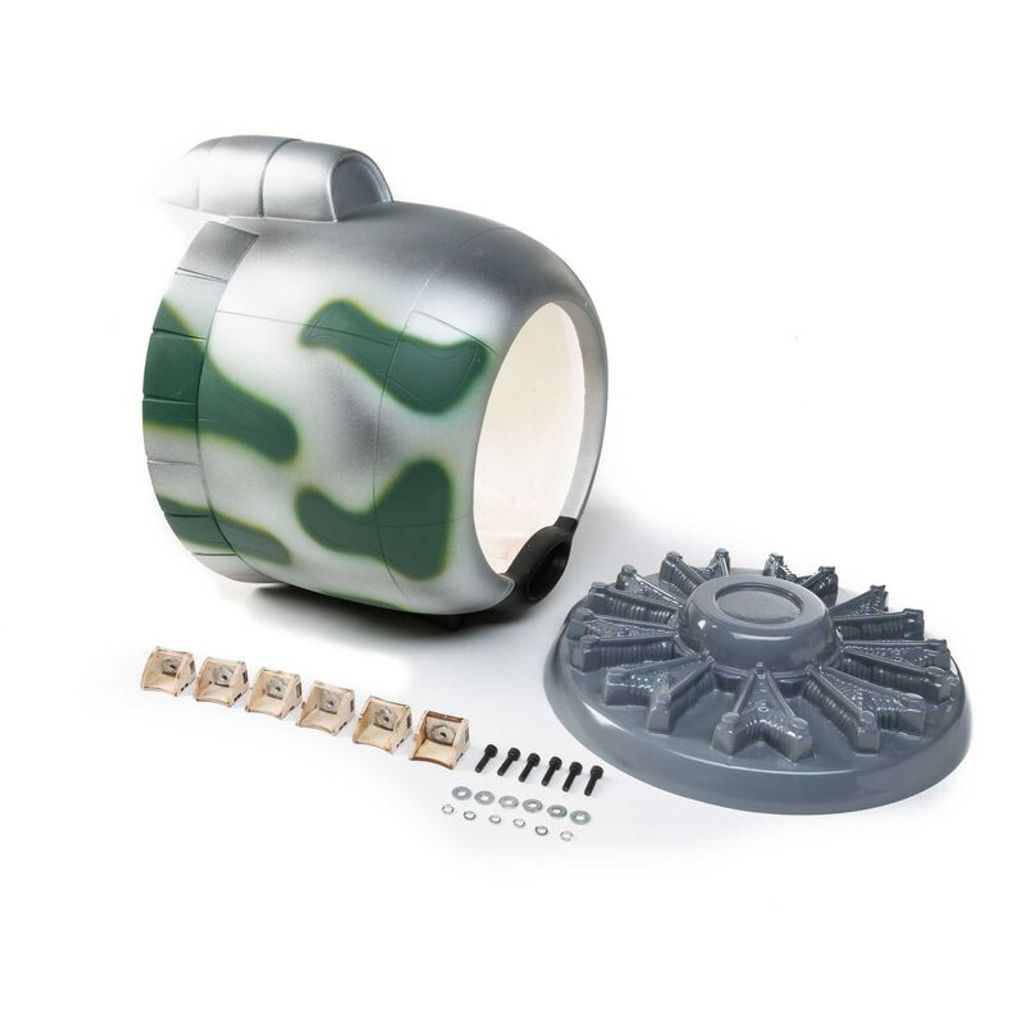 Hangar 9 Cowling&Dummy Engine: Ki-43 60cc