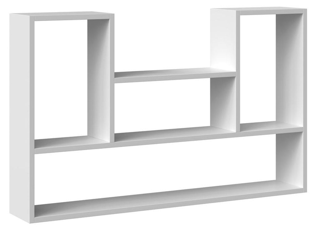 Topeshop BILBAO 4P BIEL, Schweberegal, Wandverteiler, Produktbild 