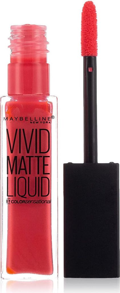 Maybelline New York - Vivid Matte Liquid Lippenstift - 20 Coral Courage