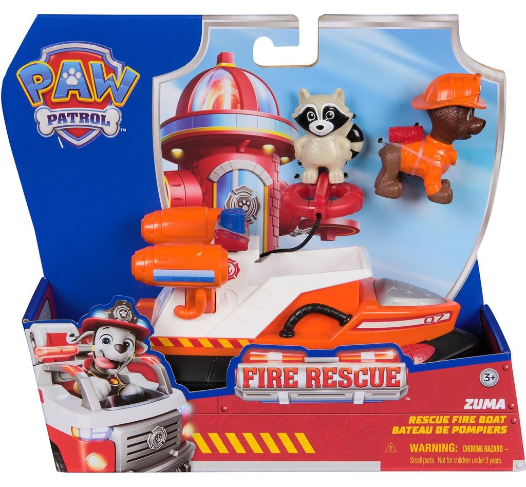 PAW Patrol Fire Rescue - Le bateau de sauvetage de Zuma Image du produit 