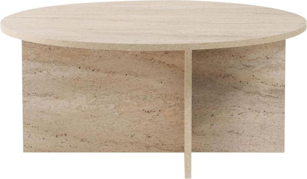 Couchtisch mit abgerundeter Platte L90 cm - SOLEIL
