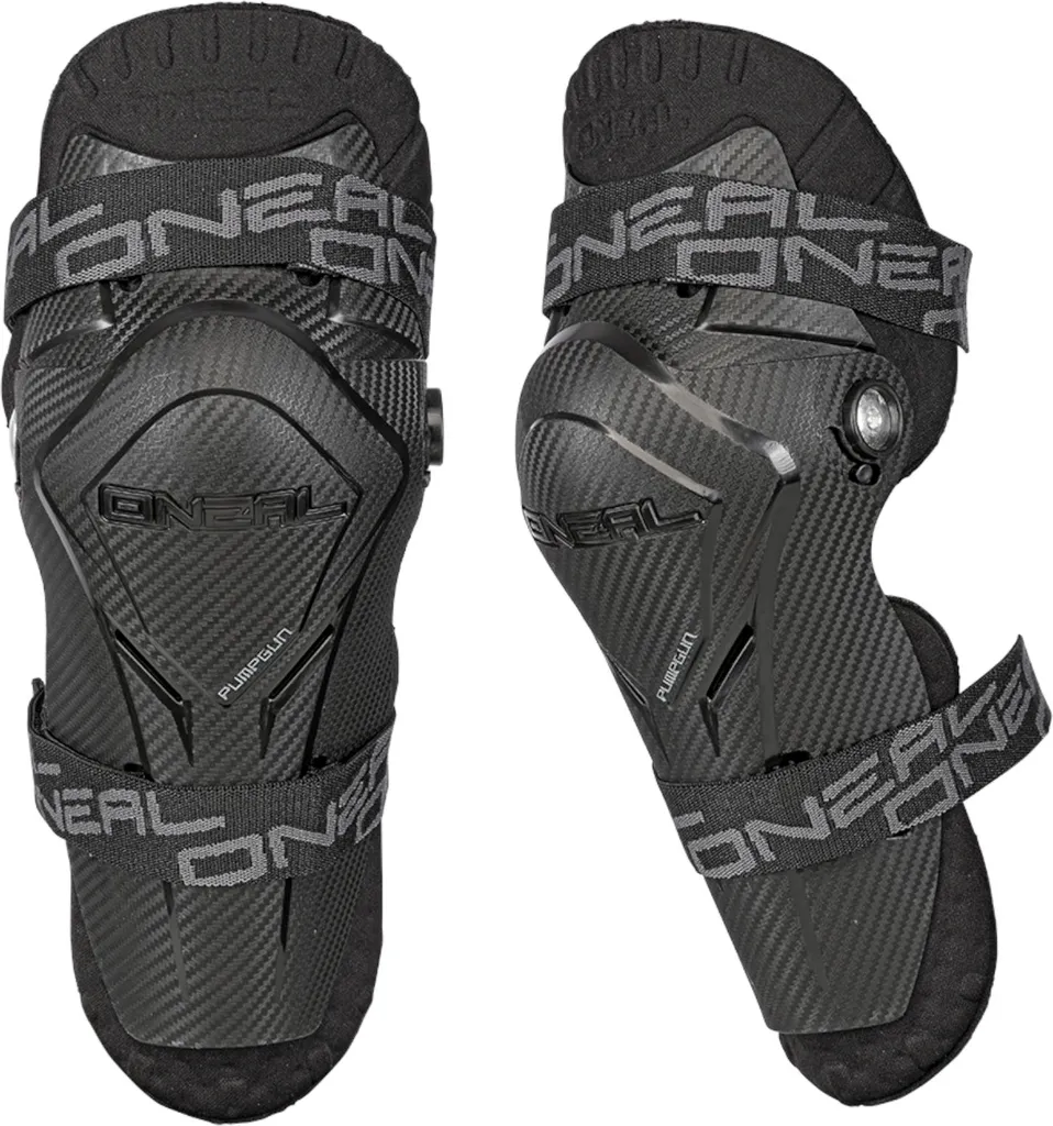 Protection de genou motocross enfant O'Neal PUMPGUN MX articulée noire