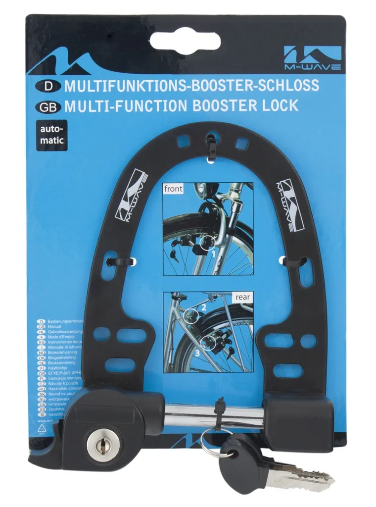 M-Wave Brems-Storer Noir - Bloque Frein Compact et Haute Résistance