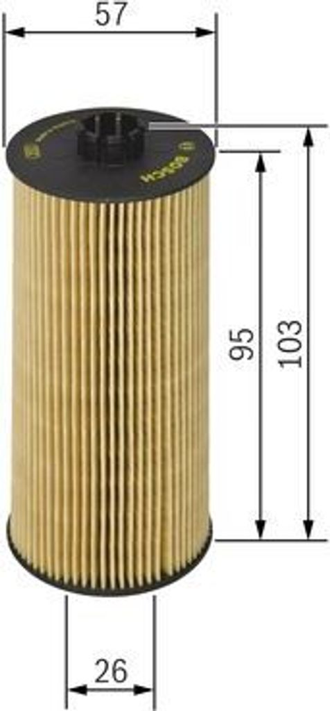 Bosch Ölfilter  F 026 407 006 Produktbild 