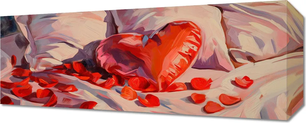 Image Je t'aime aussi 50x20 cm impression haute définition sur support
