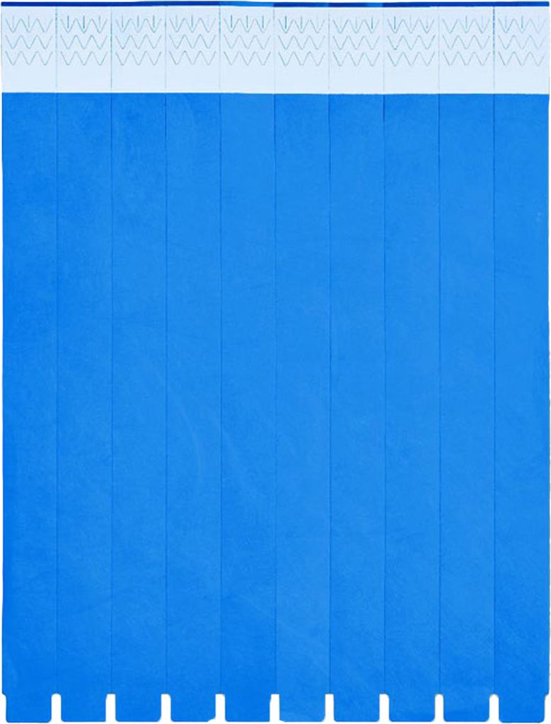 MidOcean - "Tyvek" Armband 10er-Pack MO1314 (Einheitsgröße) (Königsblau)