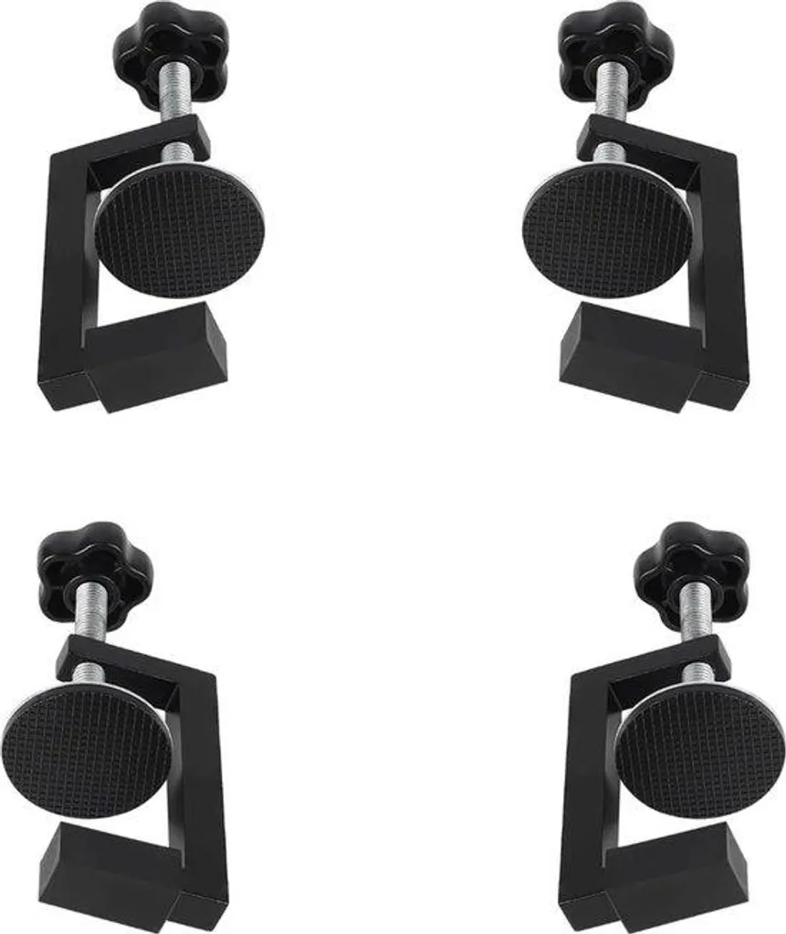 Serre-joint en C avec poignée ergonomique 10-57 mm - Pack de 4