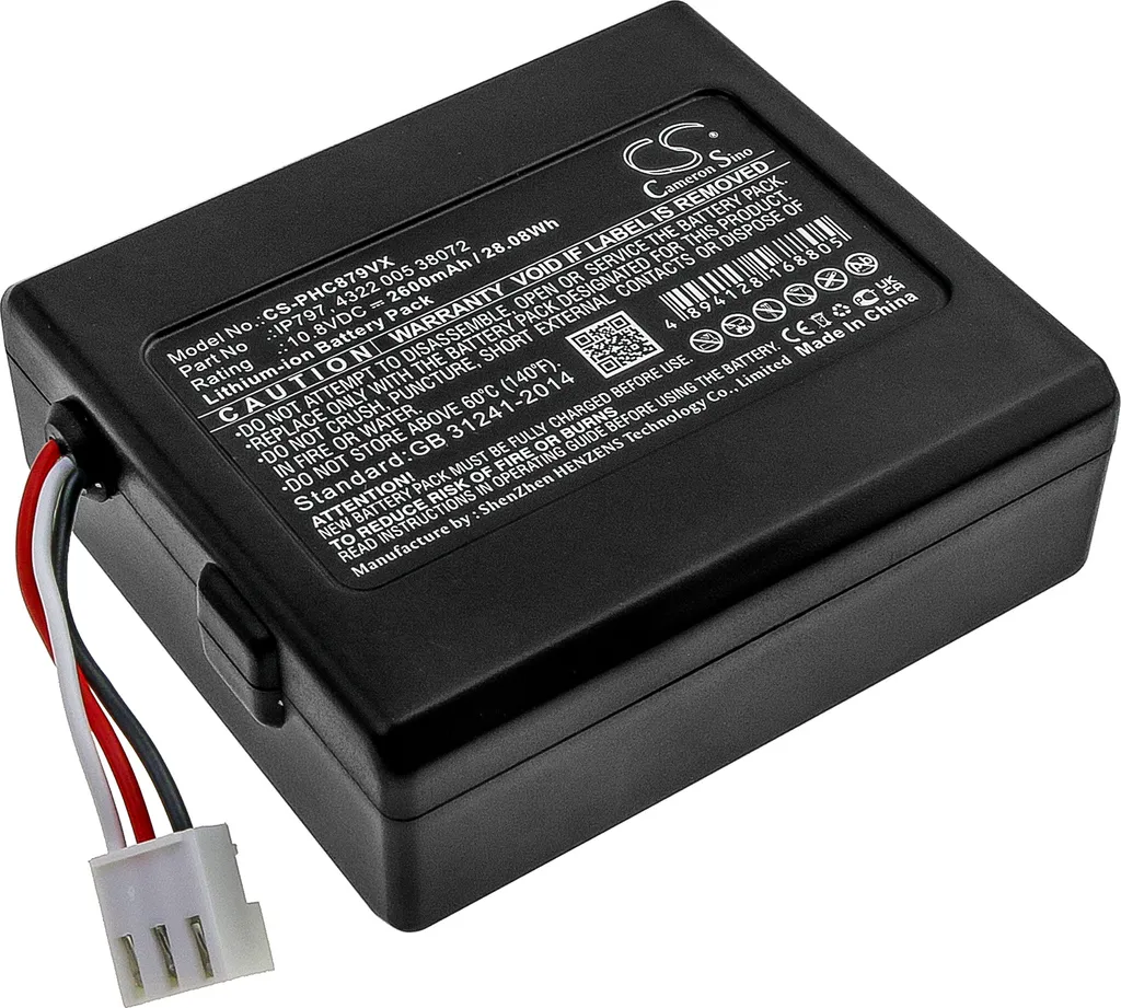 Batterie pour Philips FC8794 FC8792 FC8007 SmartPro Compact TECHTEK