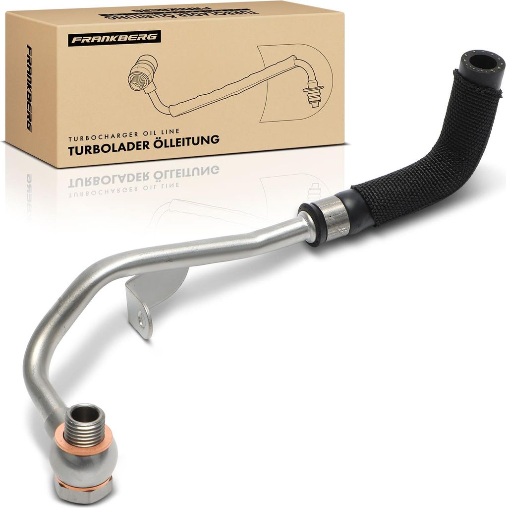 Frankberg 1x Ölleitung Turbolader für BMW 5er F07 F11 F12 7er F01 F02 F03 F04 X5 E70 X6 E71