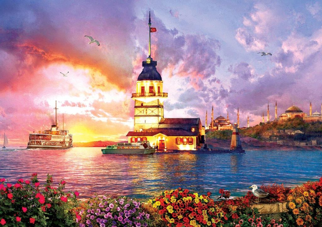ART PUZZLE Puzzle Jungfrauenturm 1000 Teile