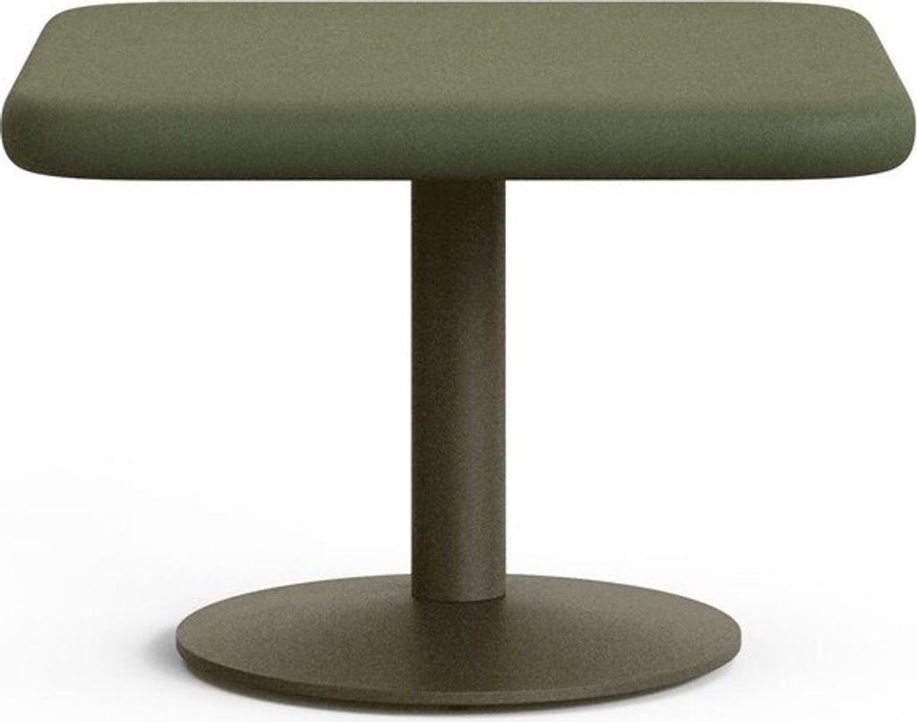 Outdoor-Tisch Esilda 70.0 x 48.5 x 70.0 cm Stahl Zement