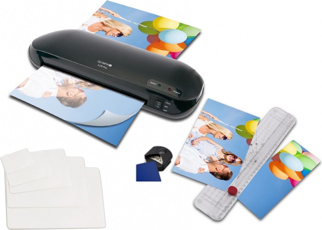 OLYMPIA A 230 Plus 4-in-1 Premium Laminierset mit Trimmer, Produktbild 
