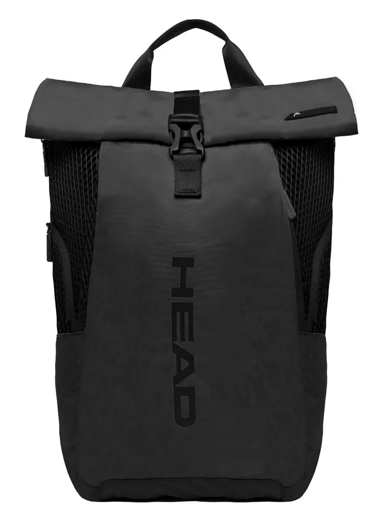 Sac à dos multimédia HEAD Roll-Up 19L noir idéal bureau et études