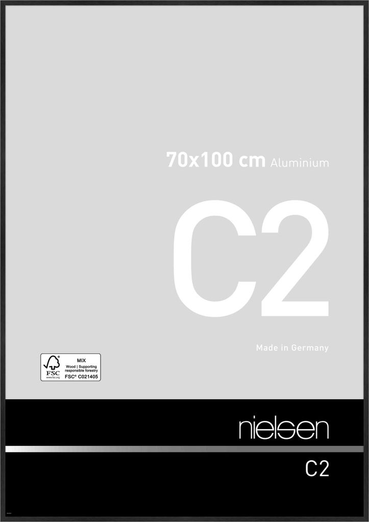 nielsen Aluminium Bilderrahmen C2, 70x100 cm, Struktur Produktbild 