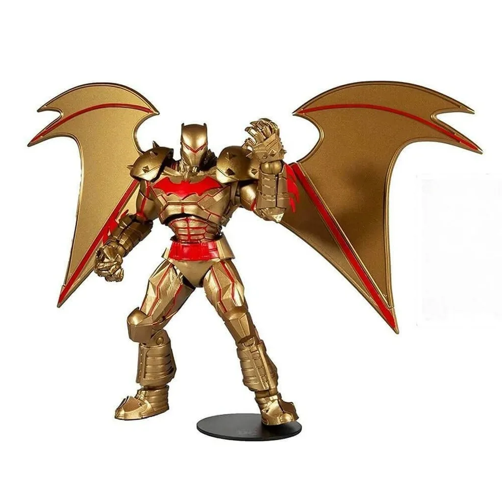 Batman Hellbat Figurine Articulée 18 cm avec 22 Points de Mouvement DC