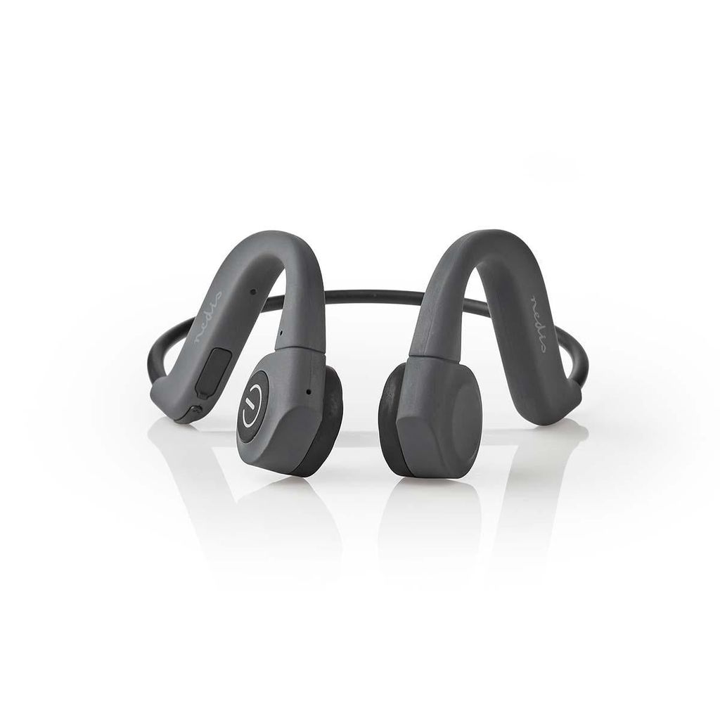 Nedis On-Ear Drahtlose Kopfhörer | Bluetooth | Batteriespielzeit: Bis zu 6,5 Stunden | Eingebautes Mikro | Speicher: 8 GB | Lautstärke-Regler |...