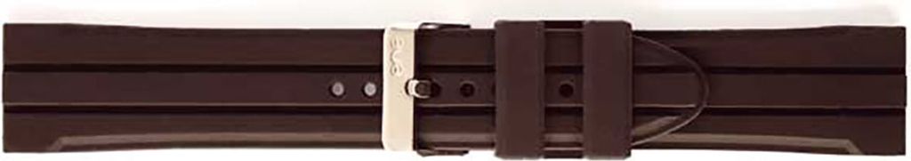 Piero Magli Uhrenarmband SILIKON schwarz passend SEIKO CASIO 24mm 10060001