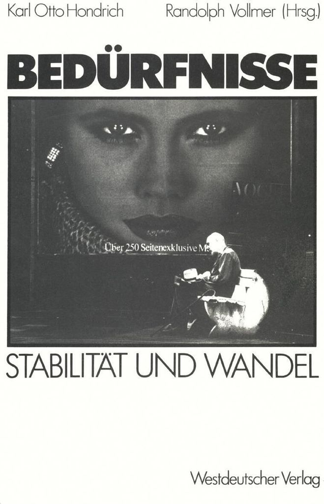 Bedürfnisse im Wandel