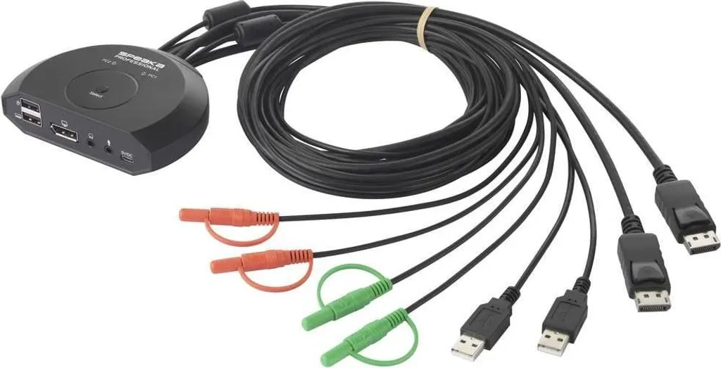Console KVM SP-KVM-220 DisplayPort 4K 4096x2160 pixels SP-10105824