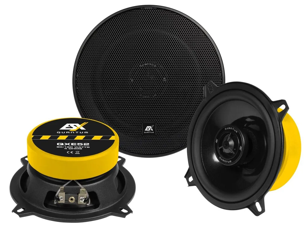 Haut-parleur 13cm ESX QUANTUM QXE52 avec tweeter à dôme en soie