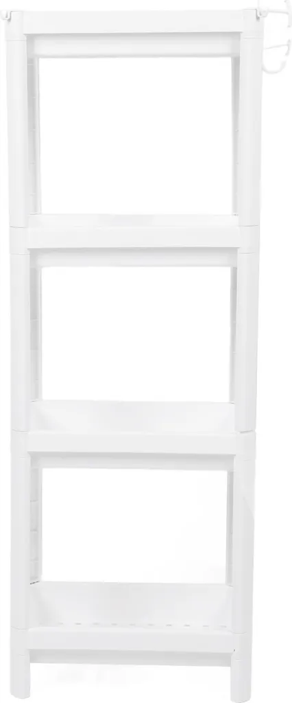 Organisateur multifonctionnel 4 couches blanc pour cuisine et salon