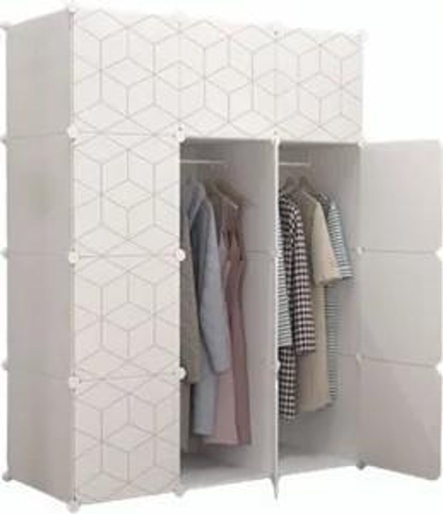 Modulární geometrická moderní skříňka z plastu Obrázek produktu 
