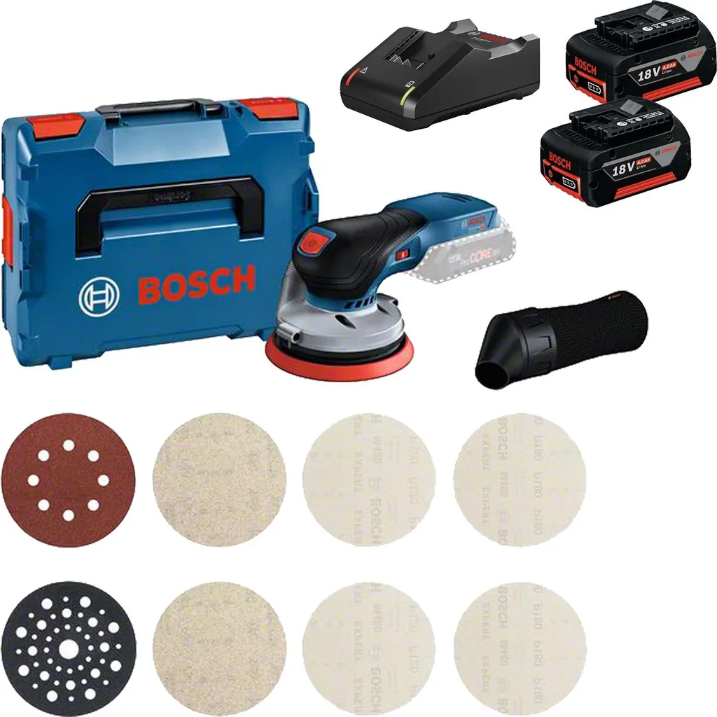 Ponceuse sans fil Bosch GEX 18V-125 pour menuiserie et rénovation bois