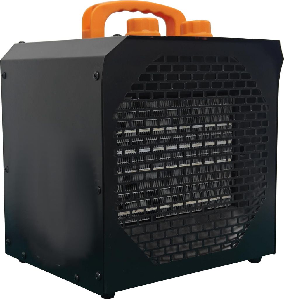 KRAFT&DELE | Heizlüfter Energiesparend, Heizung Elektrisch mit Thermostat, 5500W, Oszillierend Elektroheizung