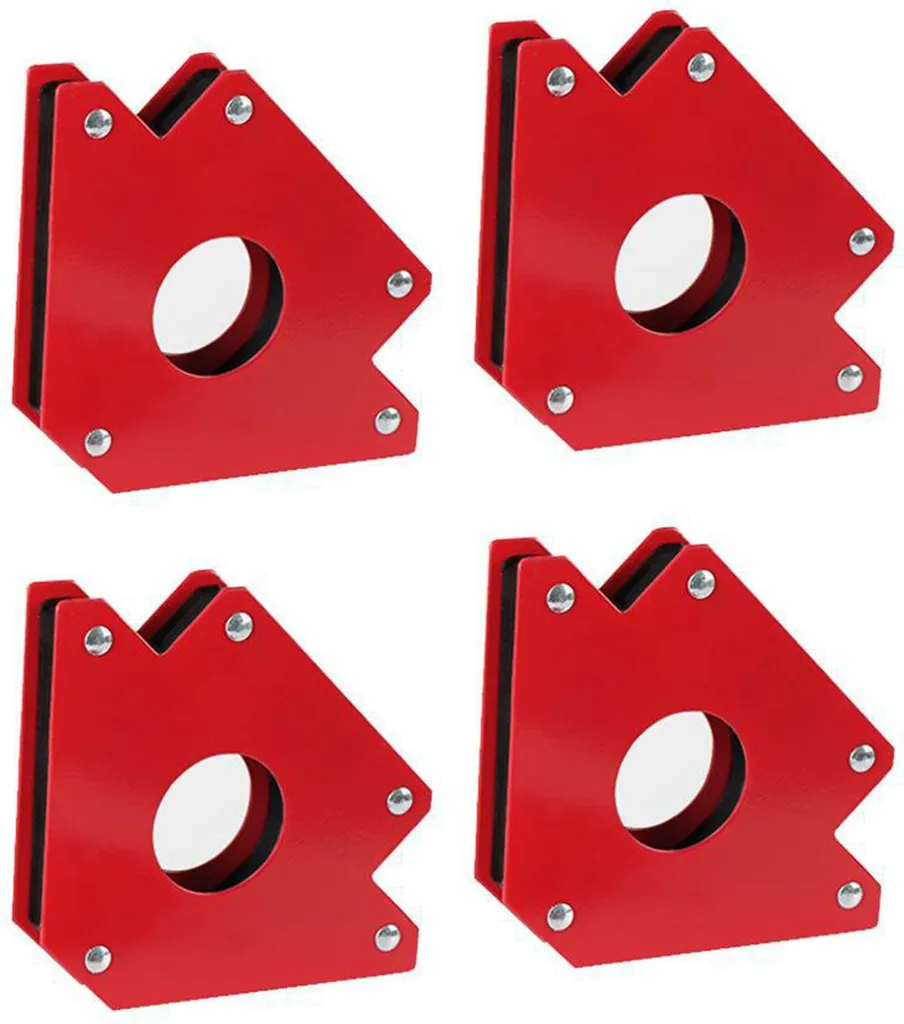 Aimants de soudage pour montage précis angles 45° 90° 135° pack de 4 M